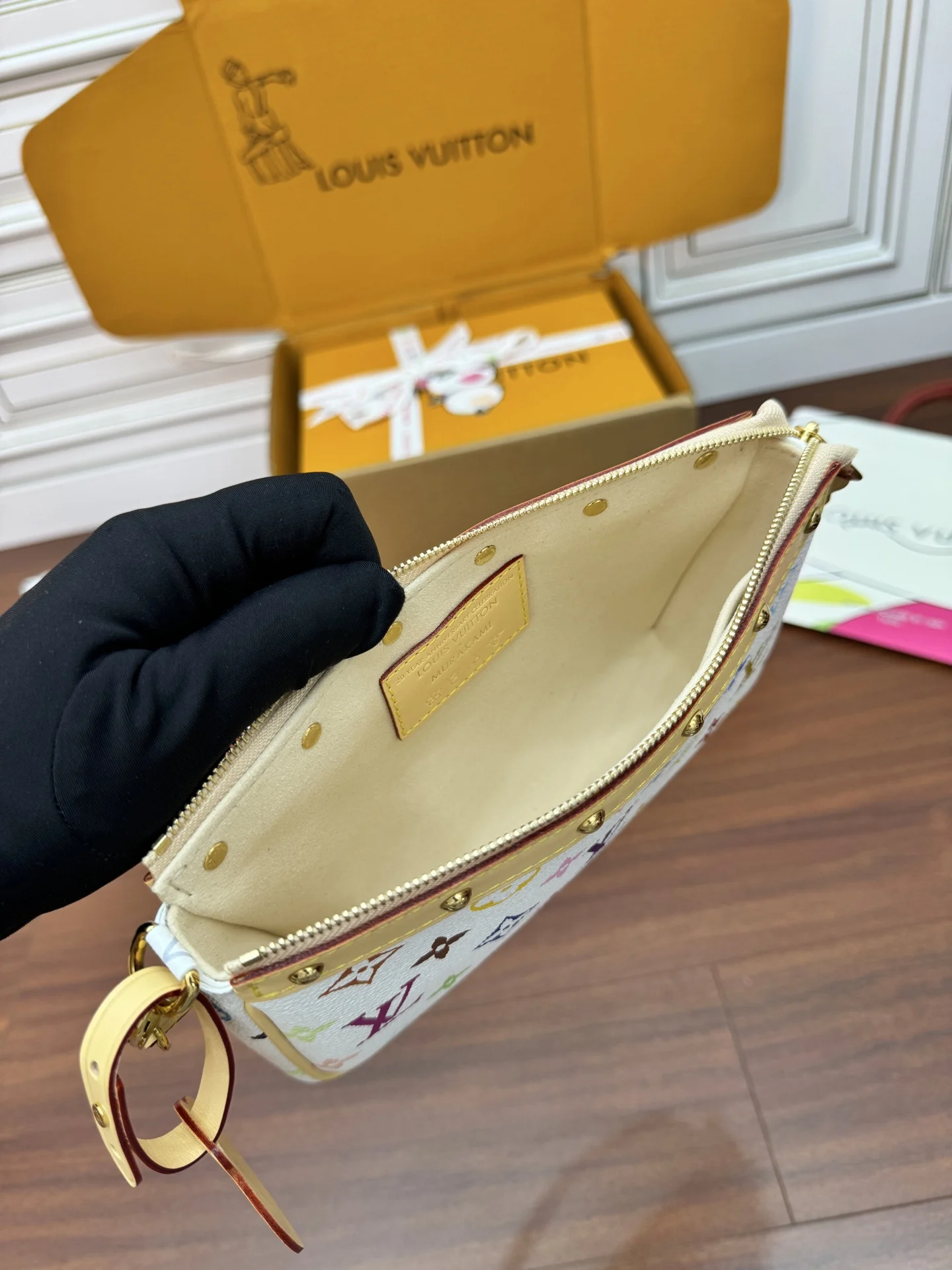 Louis Vuitton M13404 Dynamic Electronic Chip Diamond Fabric Bag Shoulder Bag - Detail view 9
