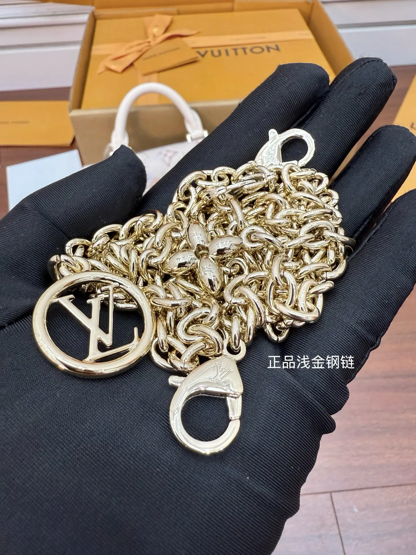 LVM25596 动态电子芯片菱形面料包 斜挎包 - 细节图 5