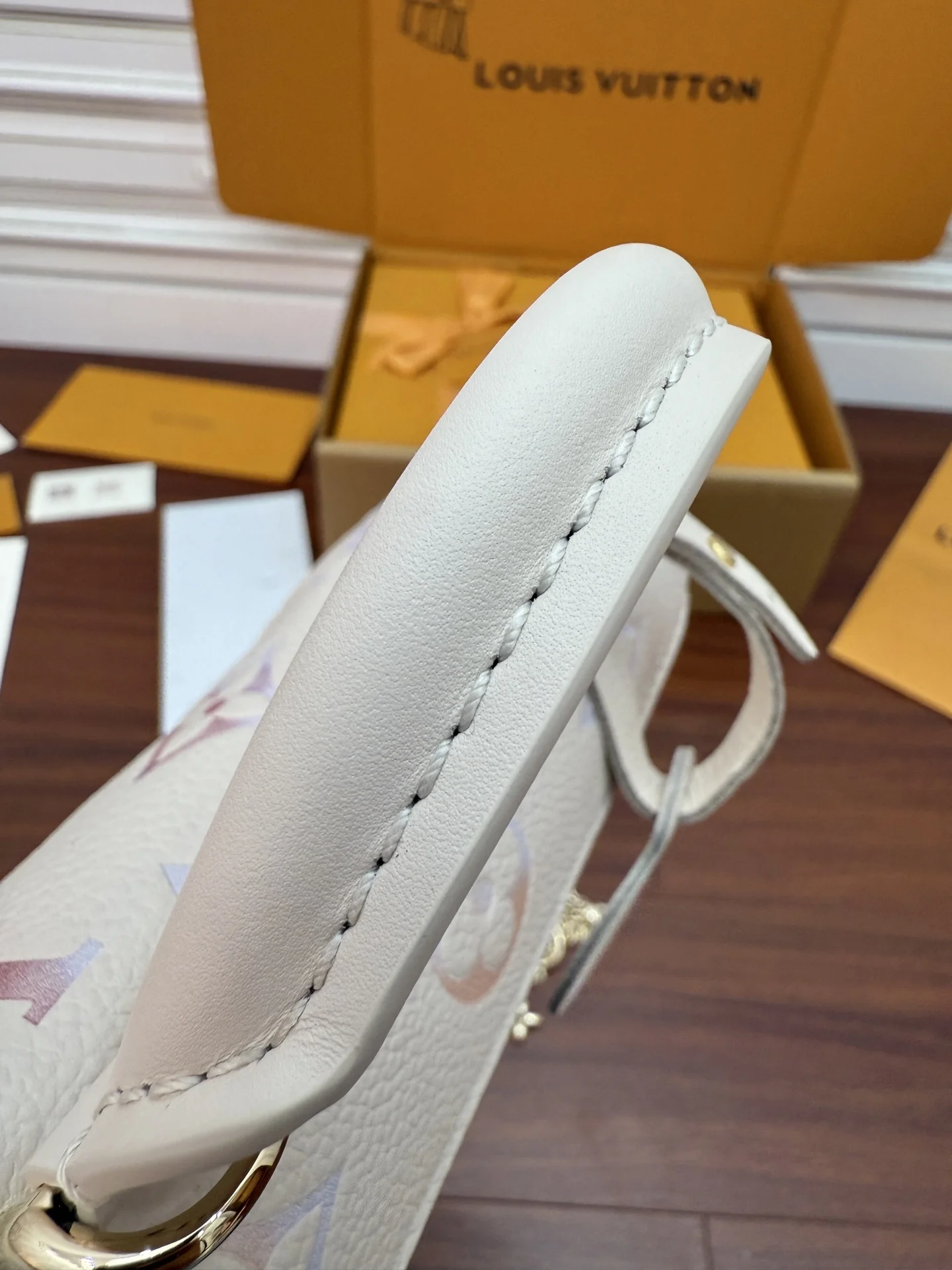 LVM25596 动态电子芯片菱形面料包 斜挎包 - 细节图 7