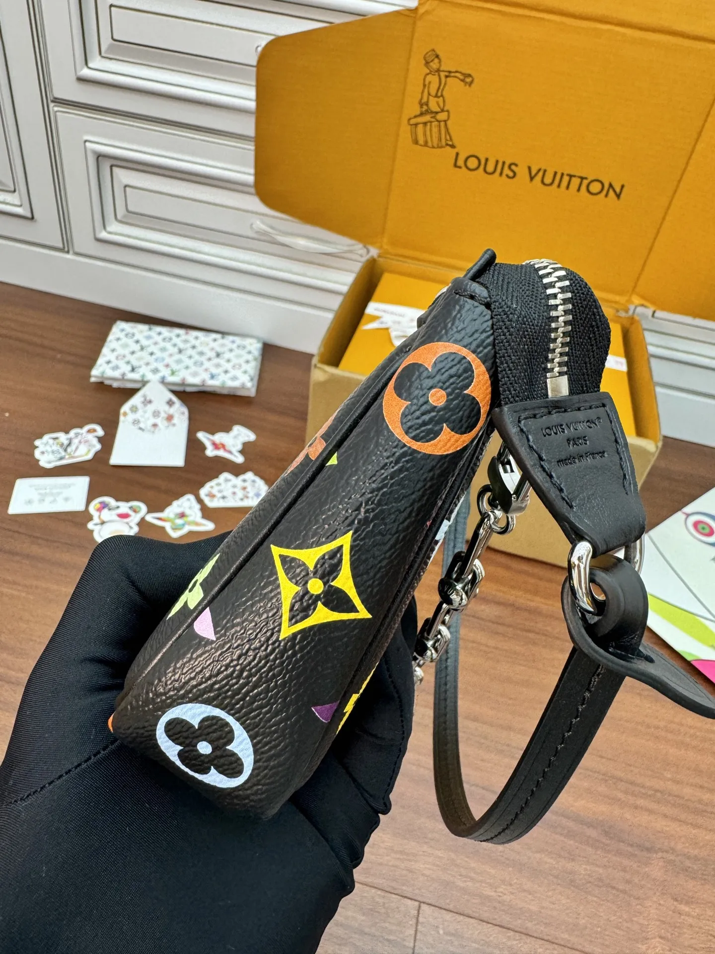 Louis Vuitton M13663 Dynamic Electronic Chip Diamond Fabric Bag Shoulder Bag - Detail view 9