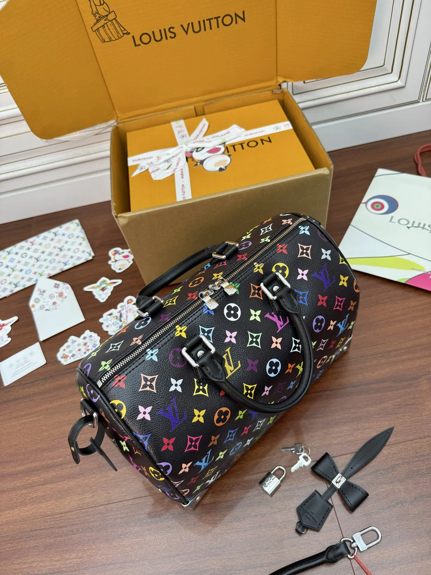 Louis Vuitton M13257 Dynamic Electronic Chip Diamond Fabric Bag Shoulder Bag - Detail view 7