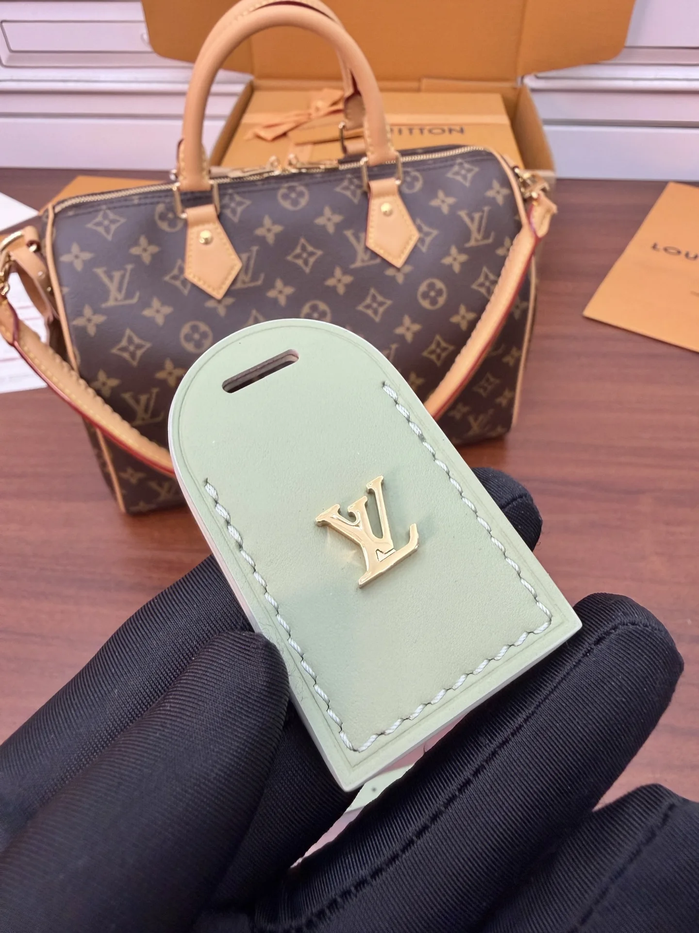 LVM15107 动态电子芯片菱形面料包 肩背包 - 细节图 8