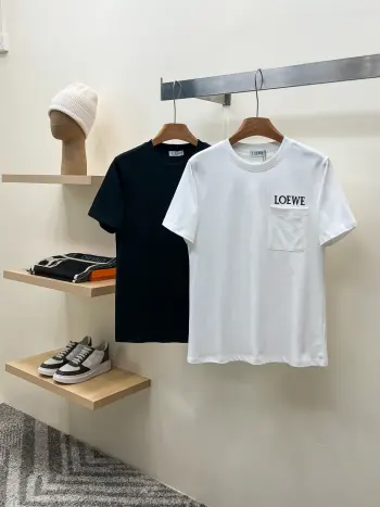 新品LOEWE/罗意威 高品质圆领短袖T恤