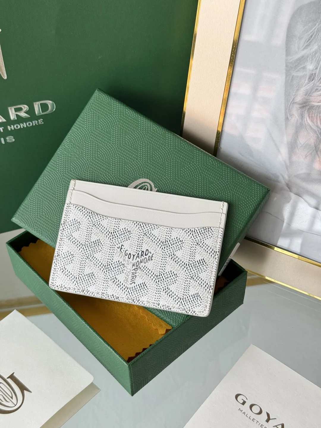 Goyard 3301 Compact Card Holder Wallet - Detail view 3