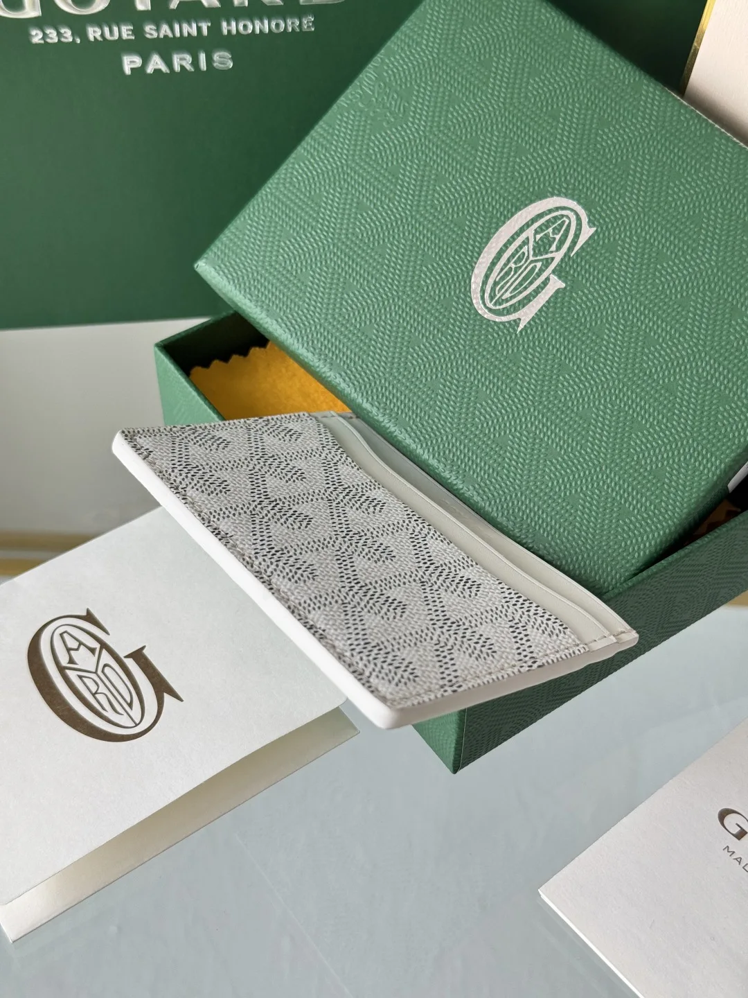 Goyard 3301 Compact Card Holder Wallet - Detail view 6