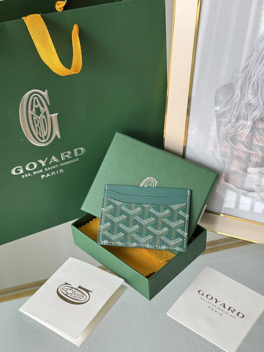 Goyard 3301 Compact Card Holder Wallet - Detail view 1
