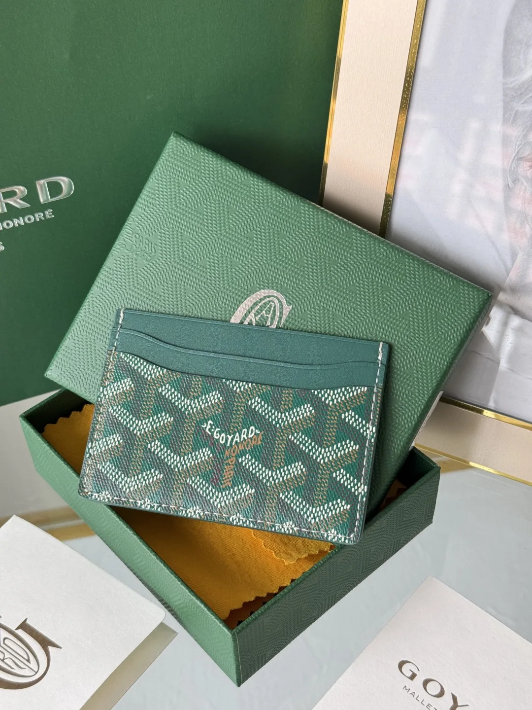 Goyard 3301 Compact Card Holder Wallet - Detail view 3