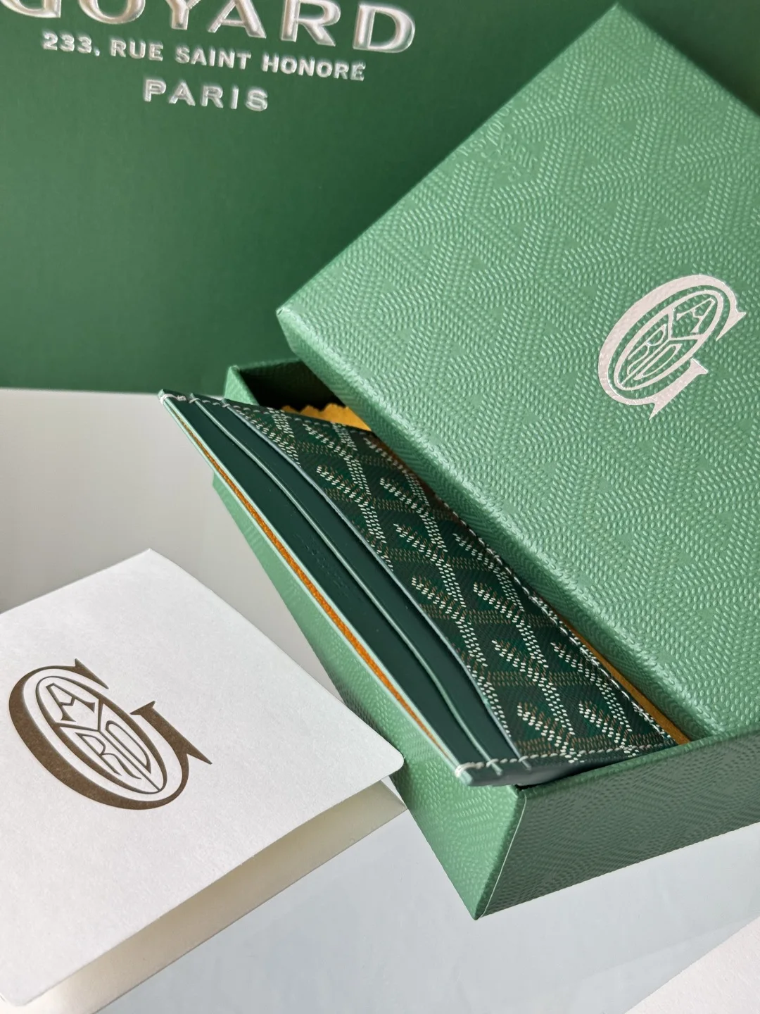 Goyard 3301 Compact Card Holder Wallet - Detail view 4