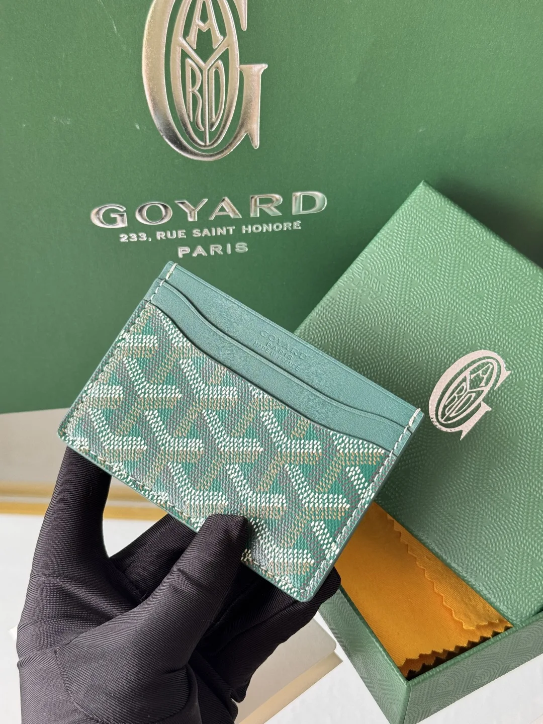 Goyard 3301 Compact Card Holder Wallet - Detail view 8