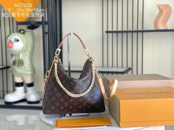 <p> 163 芯片  特级全钢五金 原厂皮 M27825 老花 皮料是意大利A级皮料是在于品质 五金 面料 手工 油边 A级出品 图片跟产品一致丶配全套包装.尺寸:30x26x10CM</p>