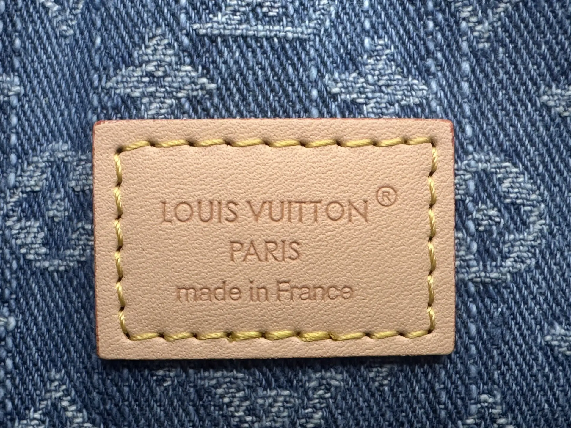 Louis Vuitton M14430 Denim Bucket Bag Shoulder Bag - Detail view 7