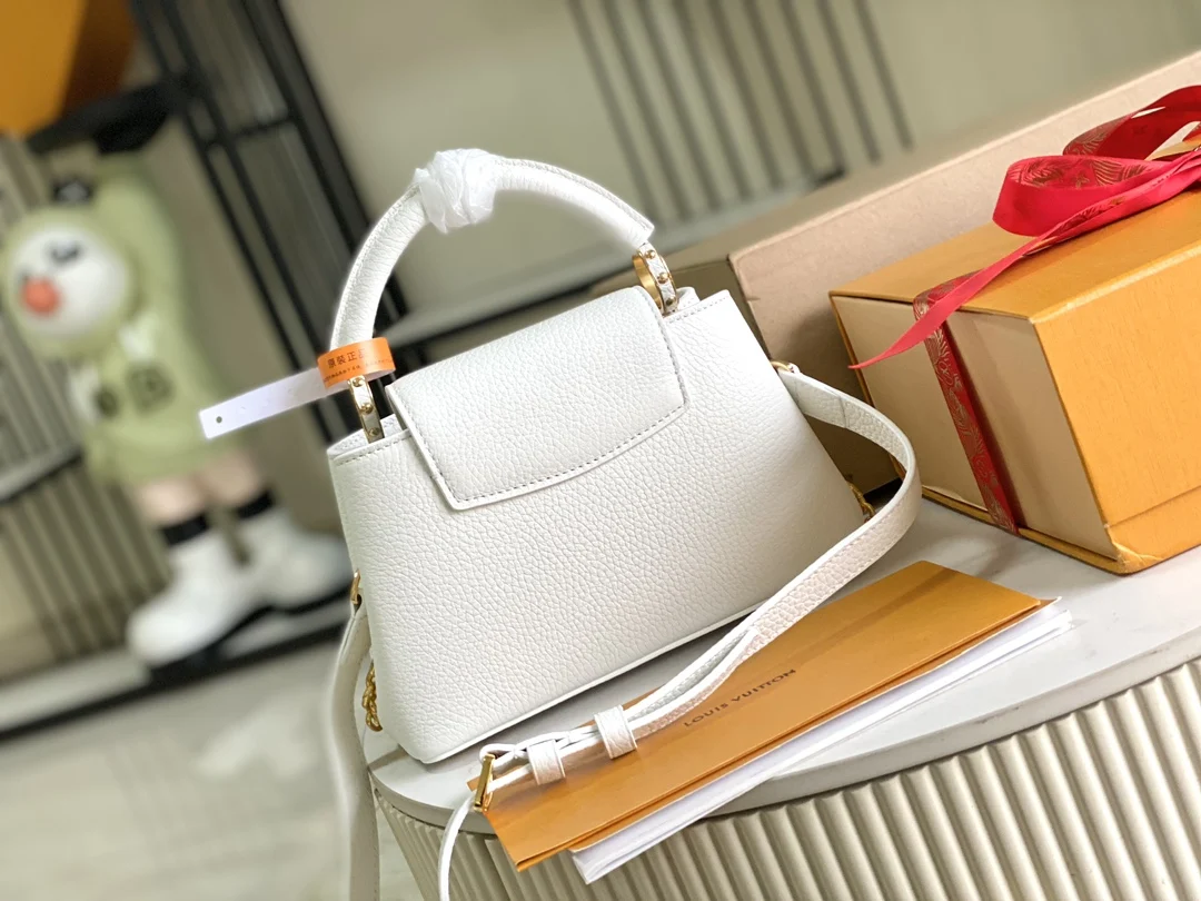 LVKM00014 意大利A级皮料翻盖 斜挎包 - 细节图 3