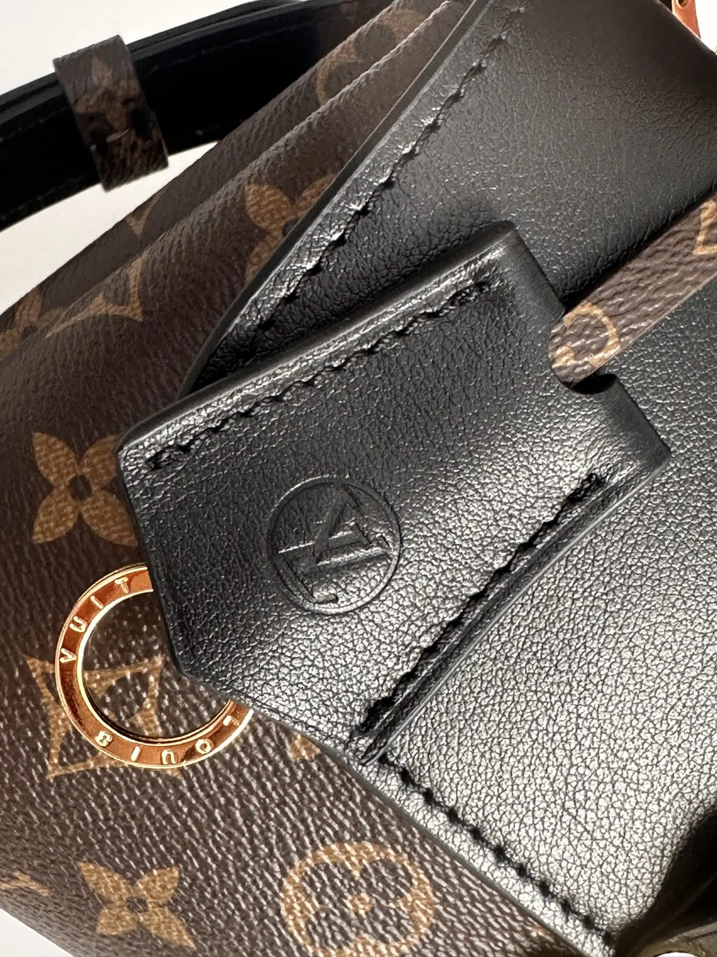Louis Vuitton M27511 M28288 Old Flower Black Old Flower Brown Classic Canvas Flap Crossbody Bag - Detail view 7