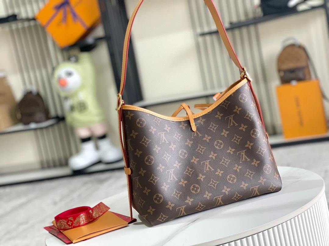 Louis Vuitton M46203 Premium All-Steel Hardware Old Flower Pattern Shoulder Bag Crossbody Bag - Detail view 4