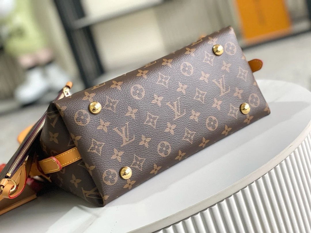 Louis Vuitton M46203 Premium All-Steel Hardware Old Flower Pattern Shoulder Bag Crossbody Bag - Detail view 5