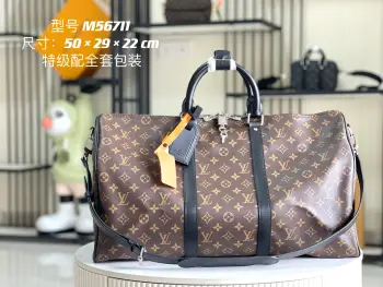 <p> 163 芯片  特级全钢五金 原厂皮 M56711老花黑 皮料是意大利A级皮料是在于品质 五金 面料 手工 油边 A级出品 图片跟产品一致丶配全套包装.尺寸:45x27x20CM</p>