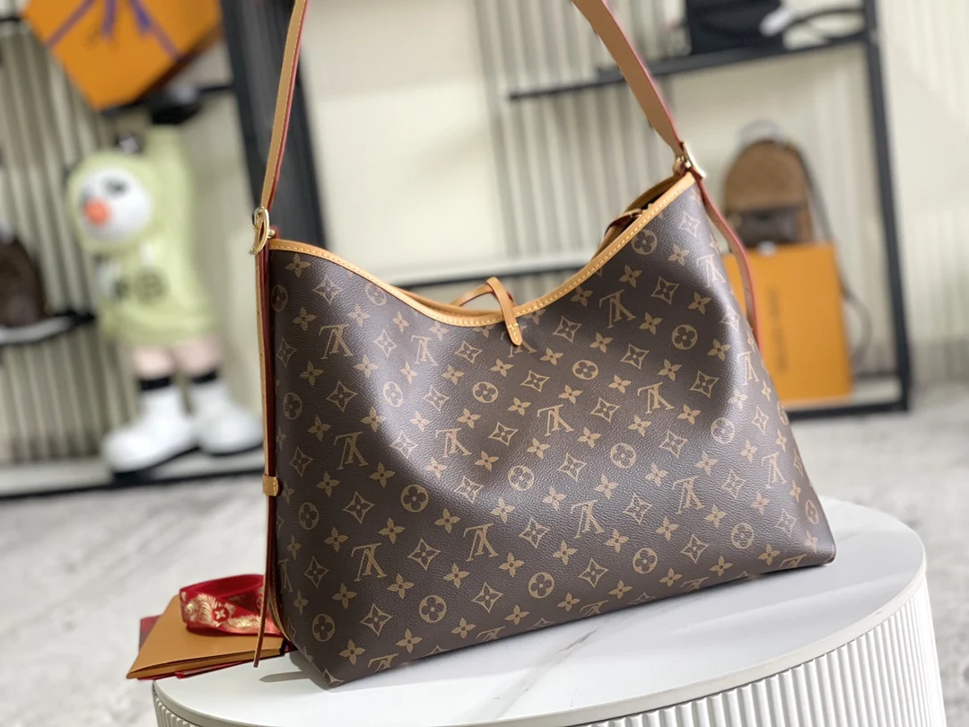 Louis Vuitton M46197 Premium All-Steel Hardware Old Flower Shoulder Bag Single Shoulder Bag - Detail view 4