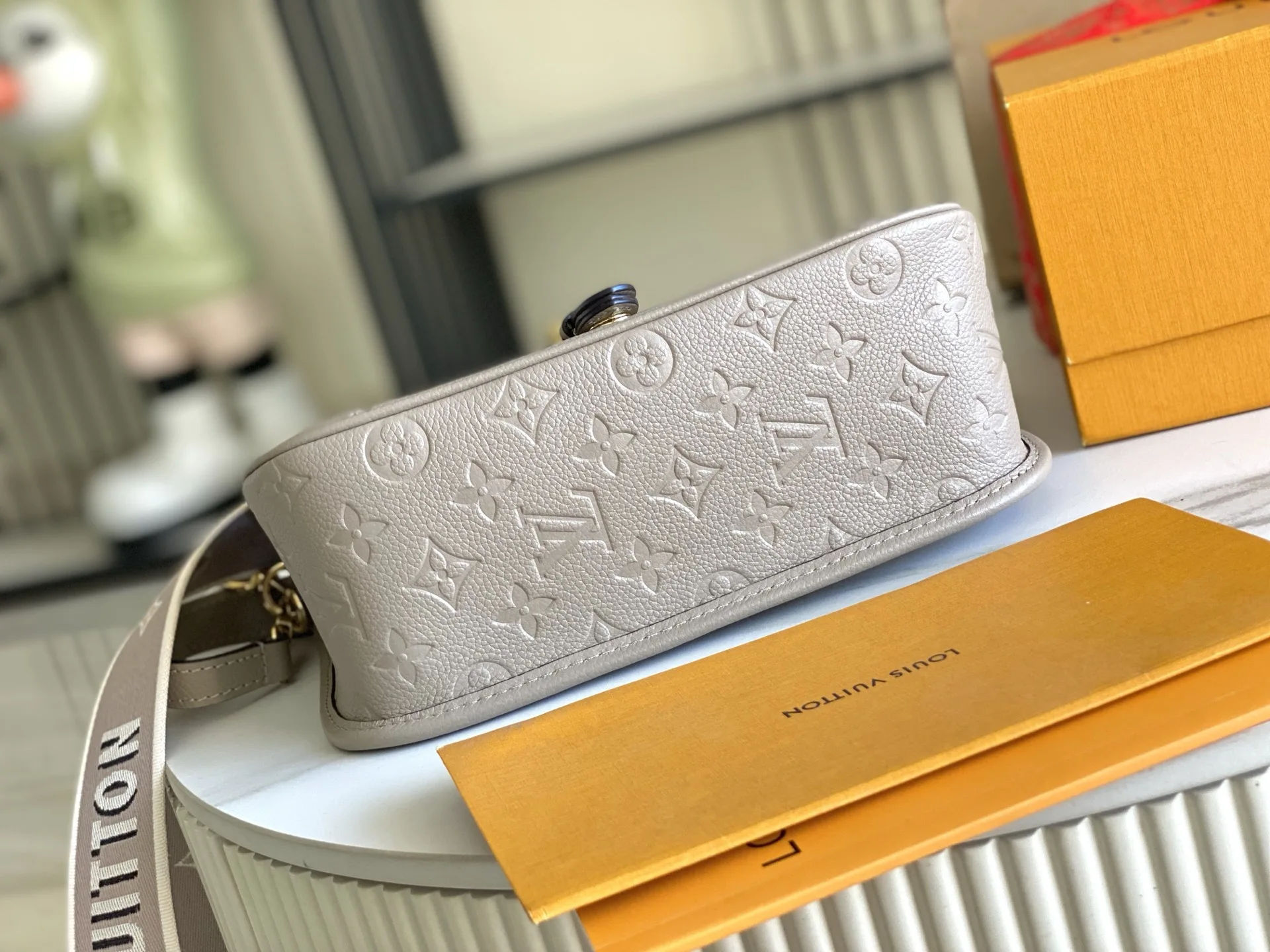 LVM46583 特级全钢五金意大利A级皮包 斜挎包 - 细节图 5