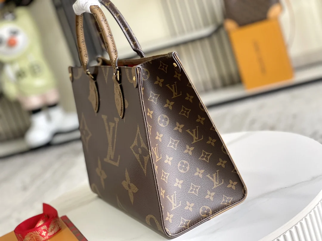Louis Vuitton M45321 Premium All-Steel Hardware Italian Grade A Leather Handbag Shoulder Bag - Detail view 3