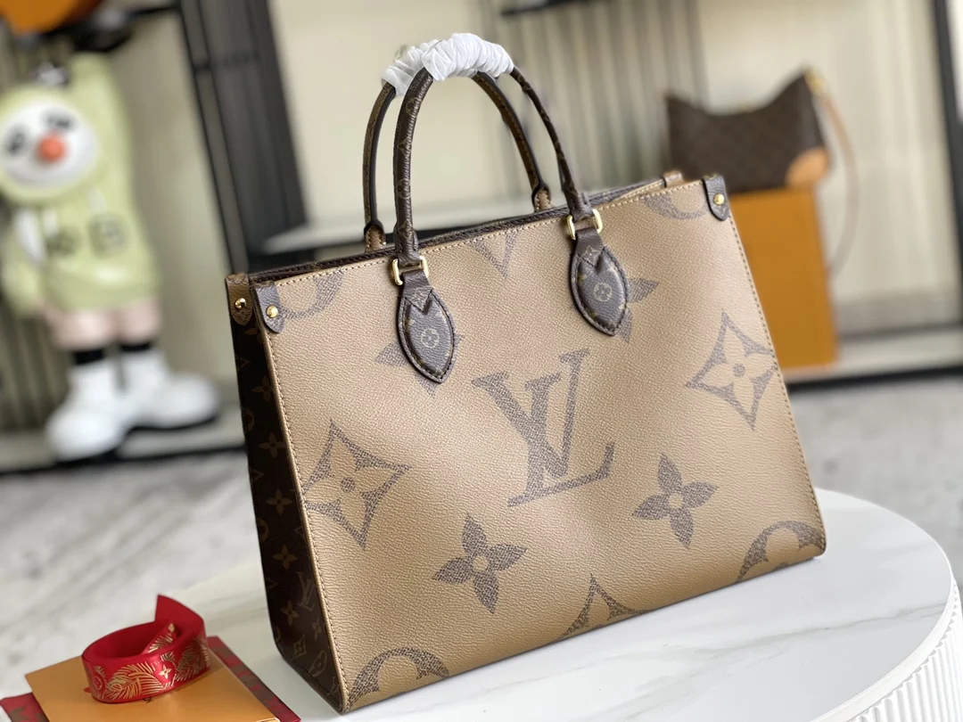 Louis Vuitton M45321 Premium All-Steel Hardware Italian Grade A Leather Handbag Shoulder Bag - Detail view 4
