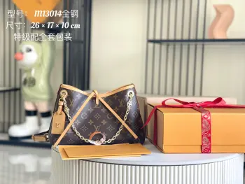 <p> 163c01 芯片  特级全钢正品质量 M13014 老花 进口原厂皮 皮料是意大利A级皮料是在于品质 五金 面料 手工 油边 A级出品 图片跟产品一致丶配全套包装.尺寸:26x17x10CM</p>