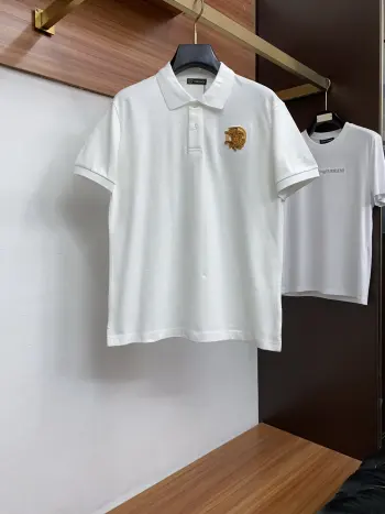 早春全棉男士短袖T恤Polo衫