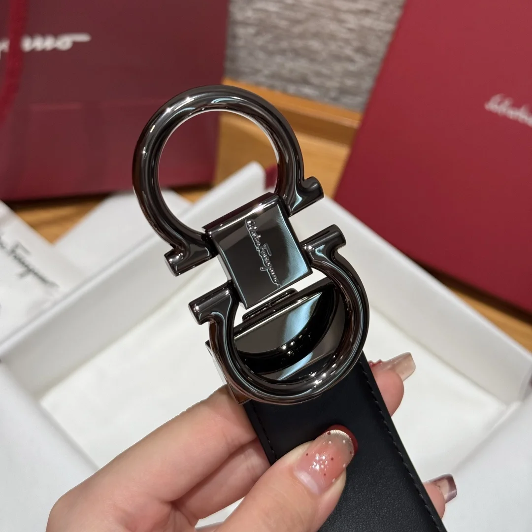 Ferragamo Width 3.5cm premium custom men s belt - Detail view 6