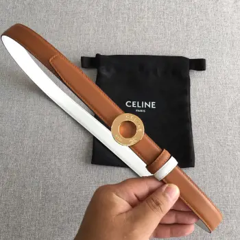 新品立体浮标扣女士腰带