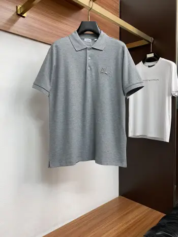 Early Spring All Cotton Men s Short Sleeve T-Shirt Polo Shirt