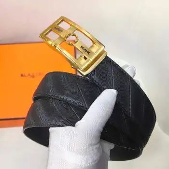 进口小牛皮男士腰带