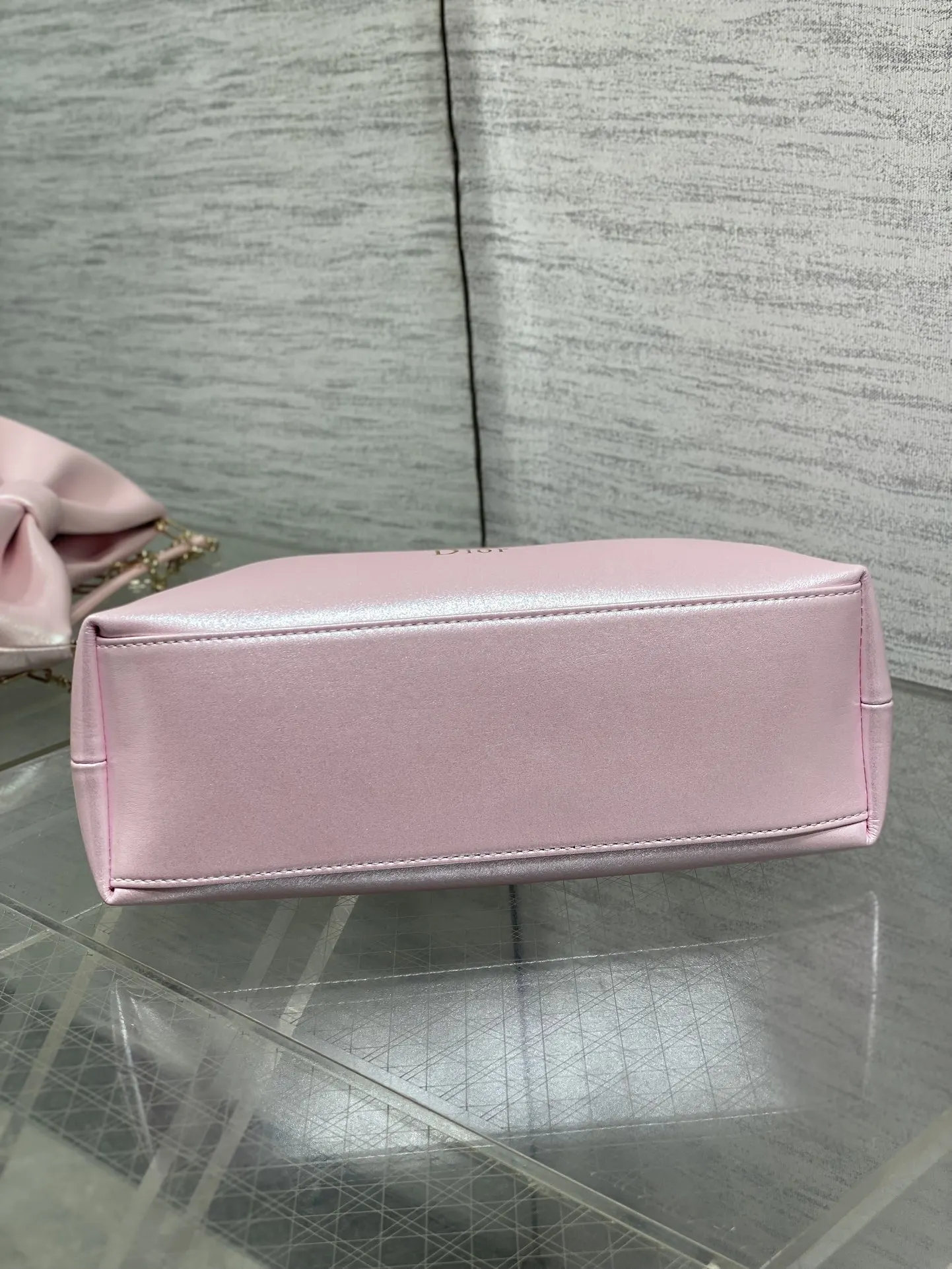 迪奥0713 春夏新款LAMBSKIN链条包 女士斜挎包 - 细节图 7