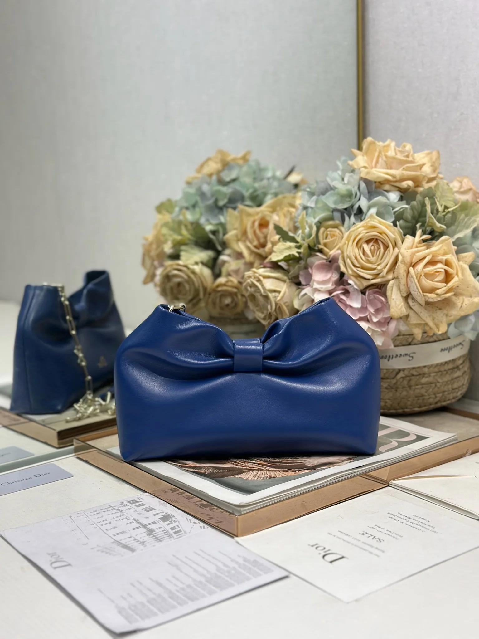 迪奥0714 2026春夏新款链条包 女士斜挎包 - 细节图 3