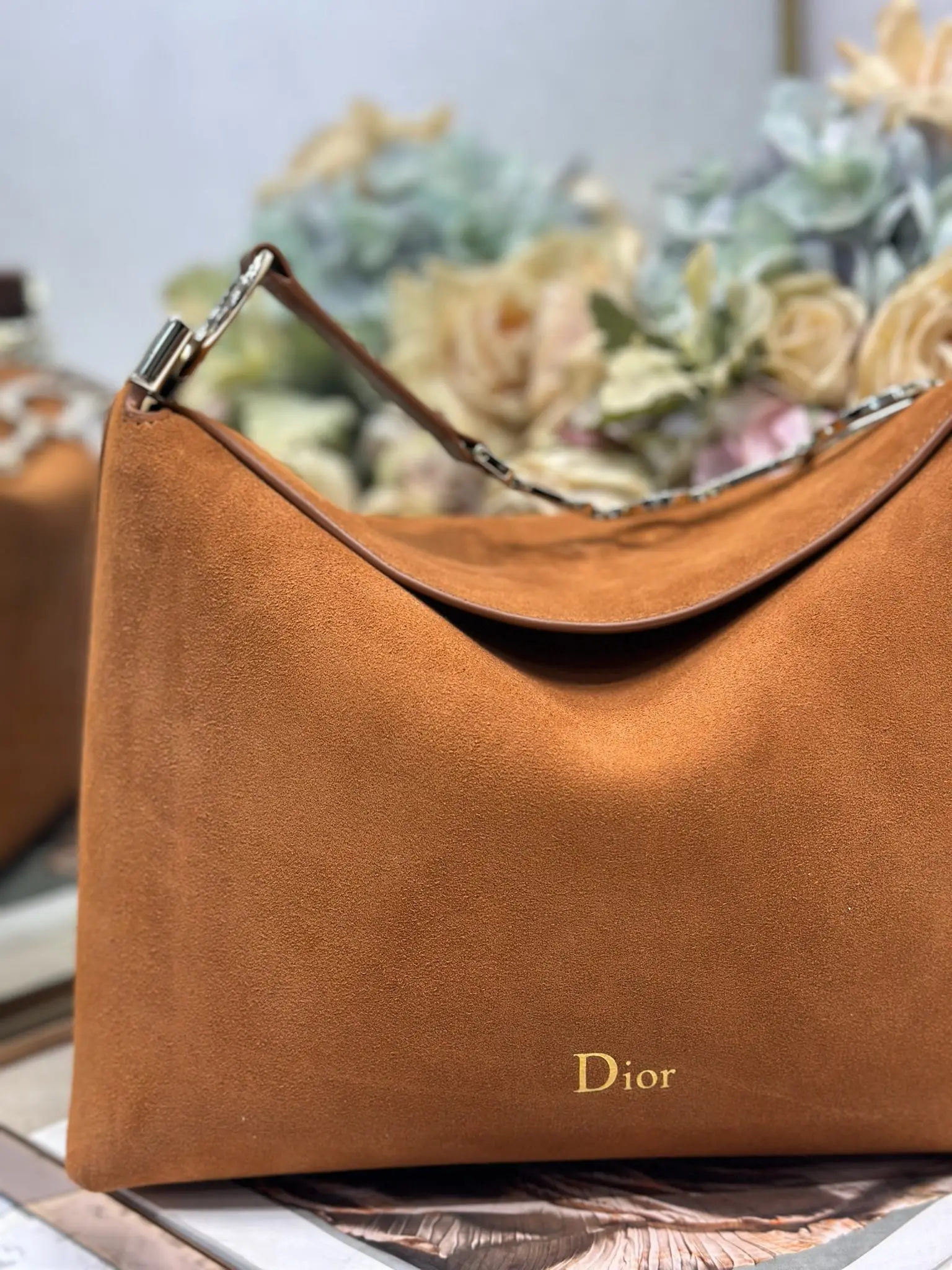 Dior 1411 Spring/Summer Color Block Small Handbag Women s Shoulder Bag - Detail view 7