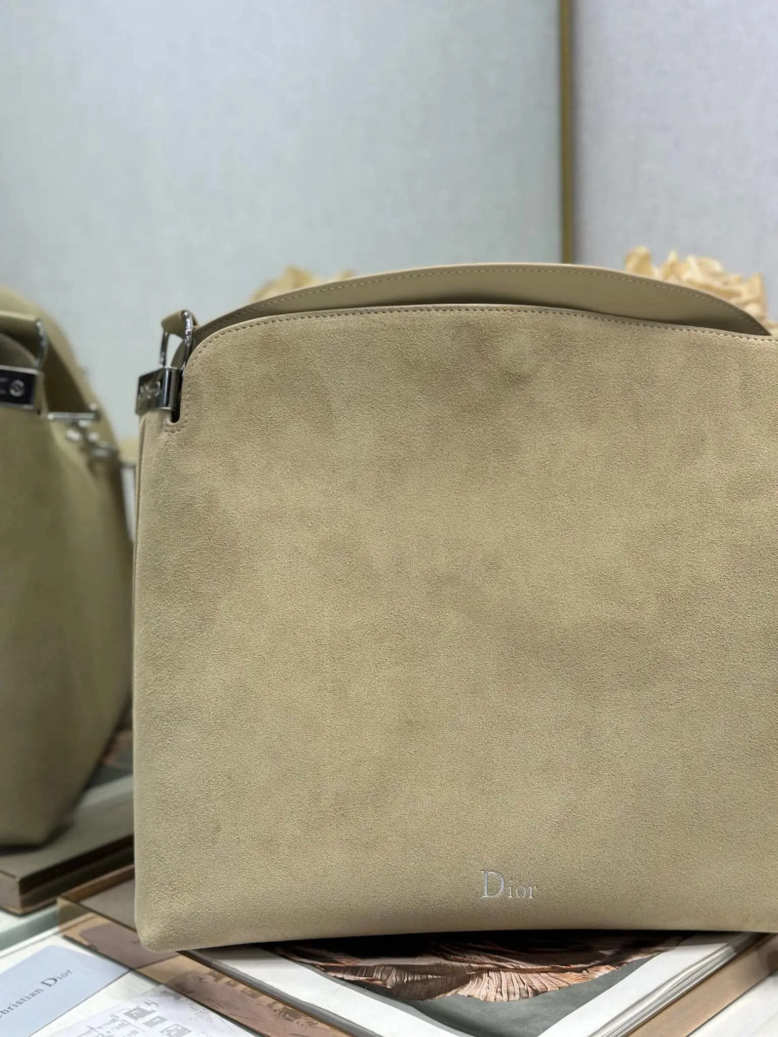 Dior 1412 Spring and Summer Color-Block Small Handbag Women s Shoulder Bag - Detail view 7