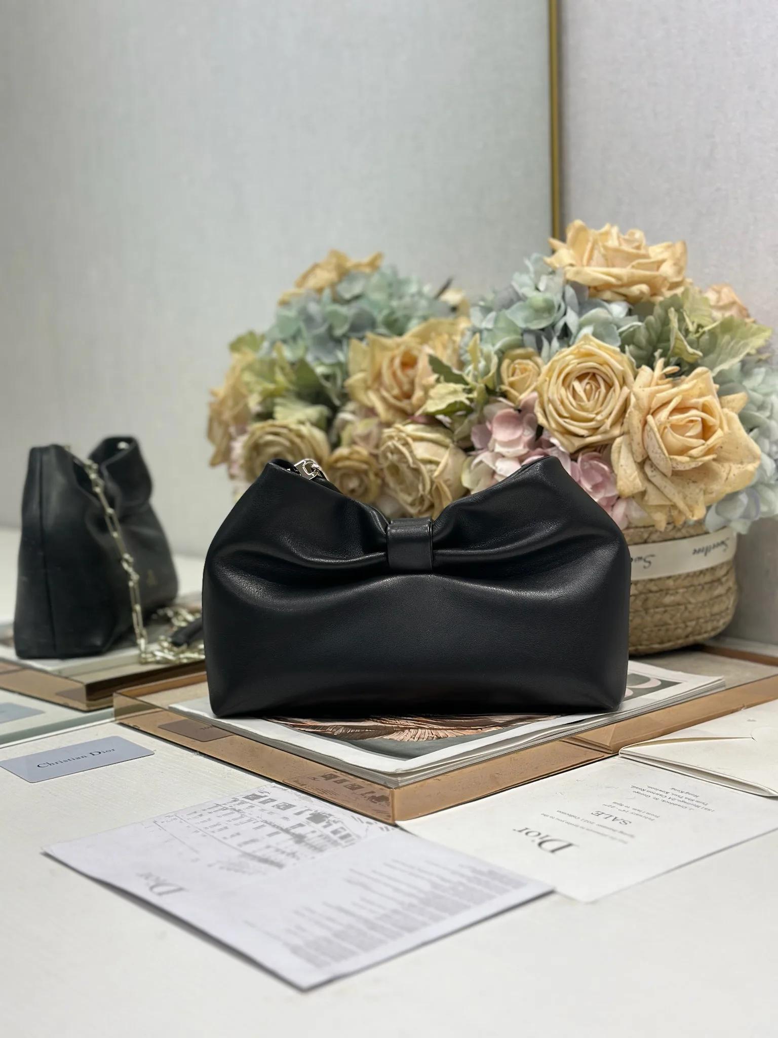 迪奥0714 2026春夏新款链条包 女士斜挎包 - 细节图 3