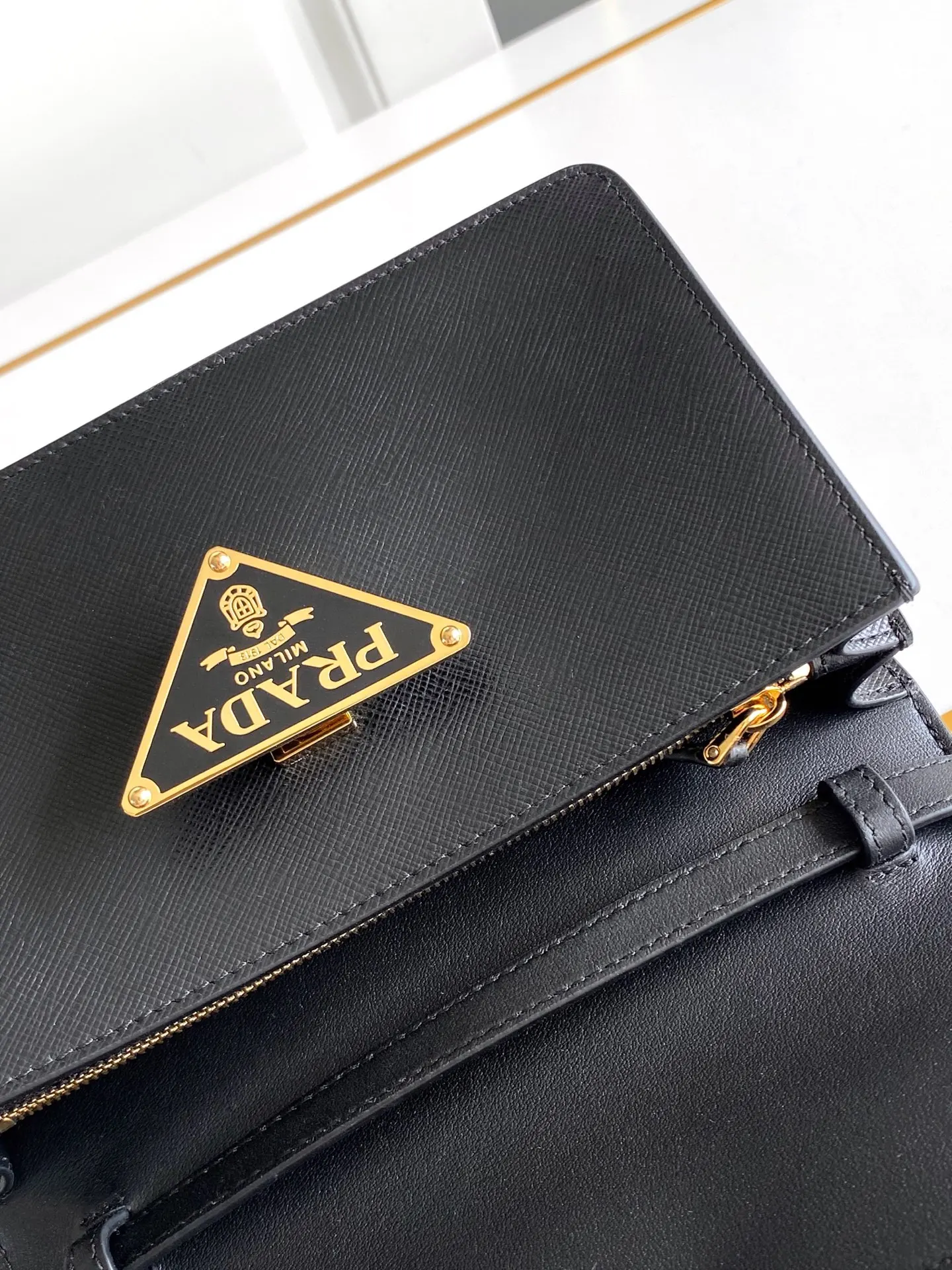 Prada 1BD386 New Leather Mini Handbag Women s Crossbody Bag - Detail view 6