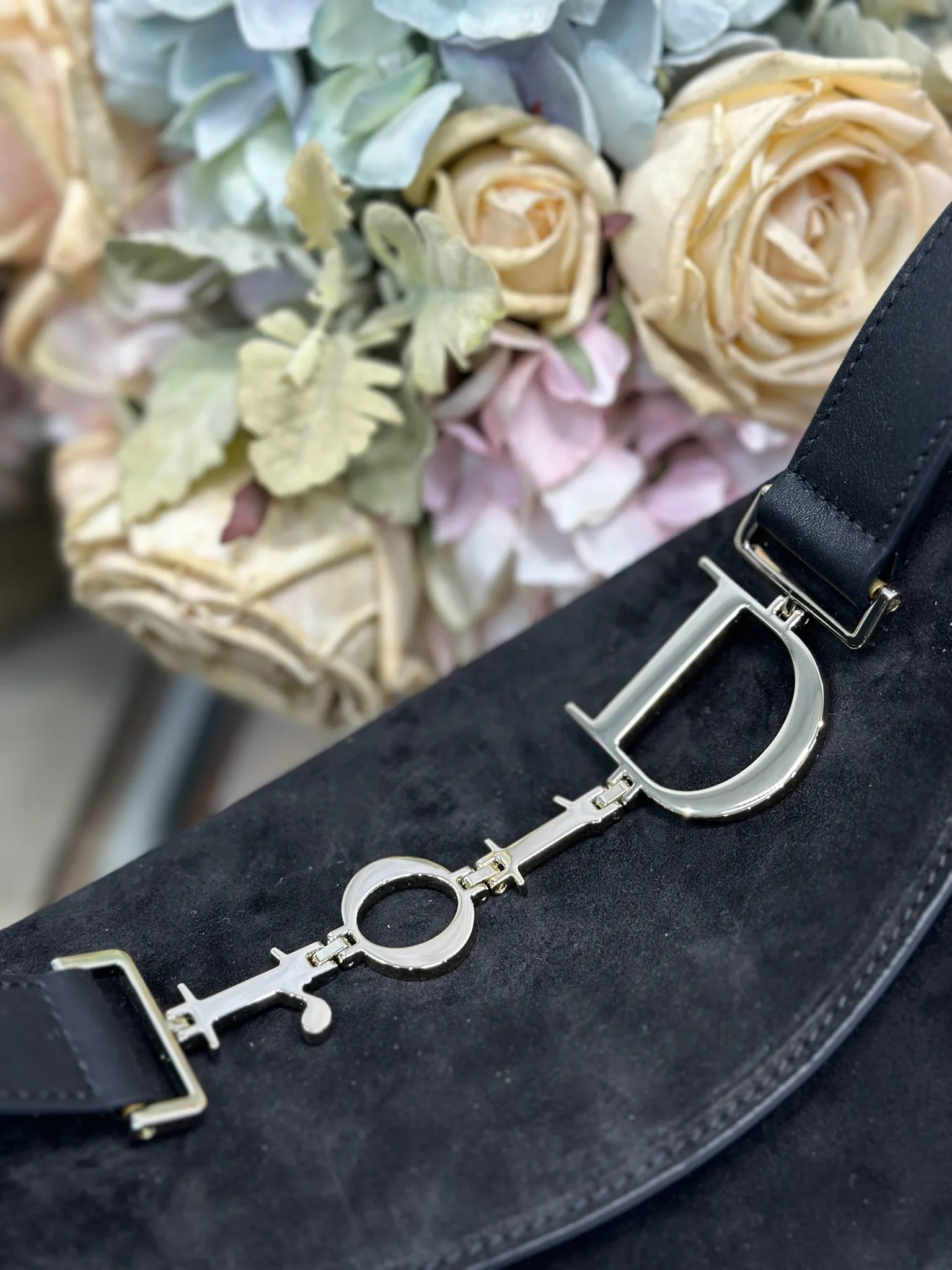 Dior 1411 Spring/Summer Color-Block Small Handbag Women s Shoulder Bag - Detail view 6