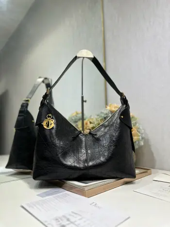 2844 早春藤格纹羊皮手袋  女士单肩包