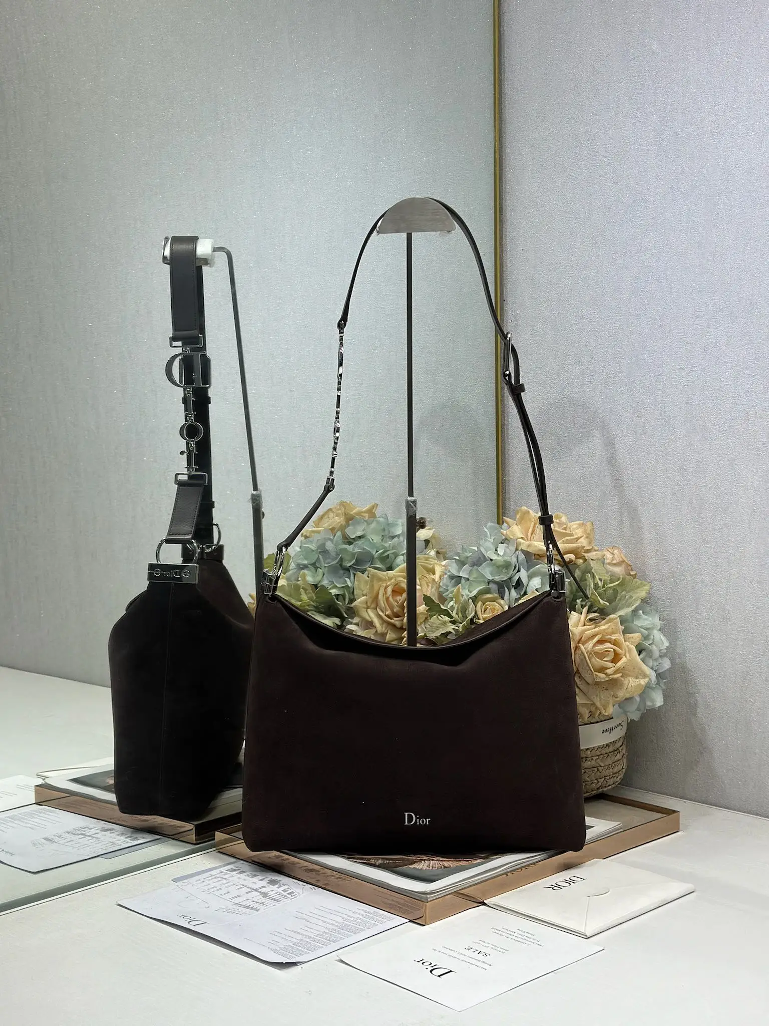 Dior 1412 Spring and Summer Color-Block Small Handbag Women s Shoulder Bag - Detail view 1