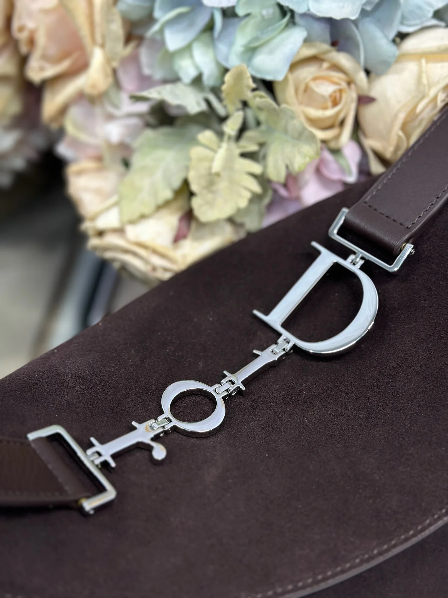 Dior 1412 Spring and Summer Color-Block Small Handbag Women s Shoulder Bag - Detail view 5