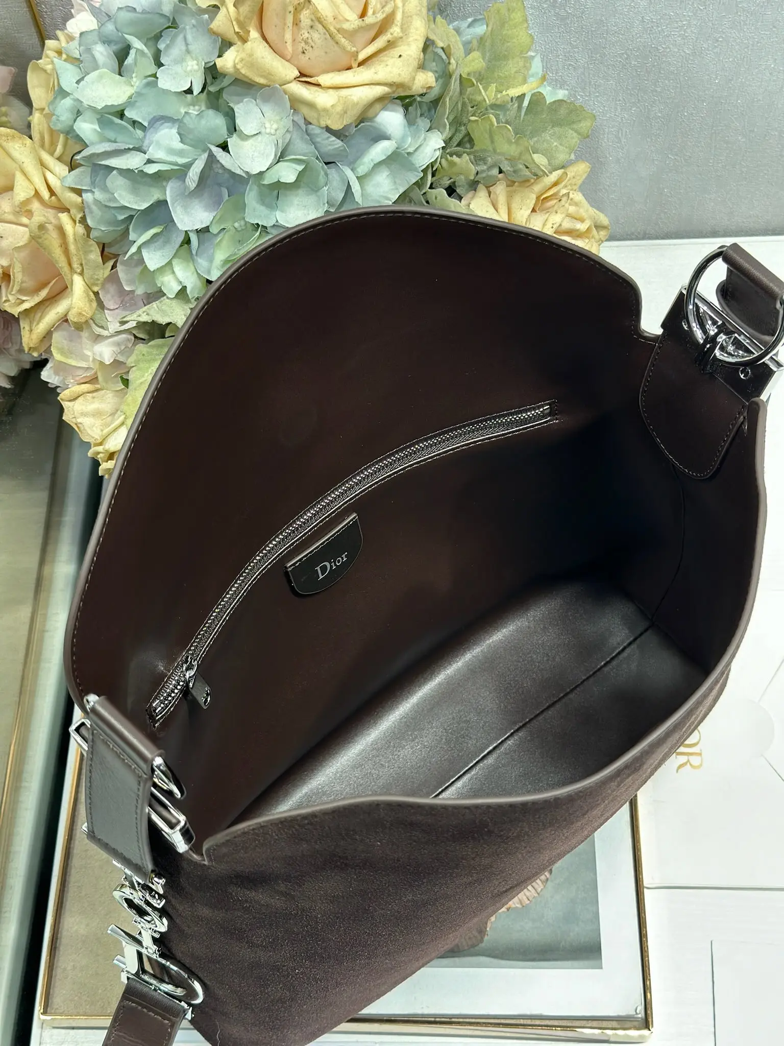 Dior 1412 Spring and Summer Color-Block Small Handbag Women s Shoulder Bag - Detail view 8