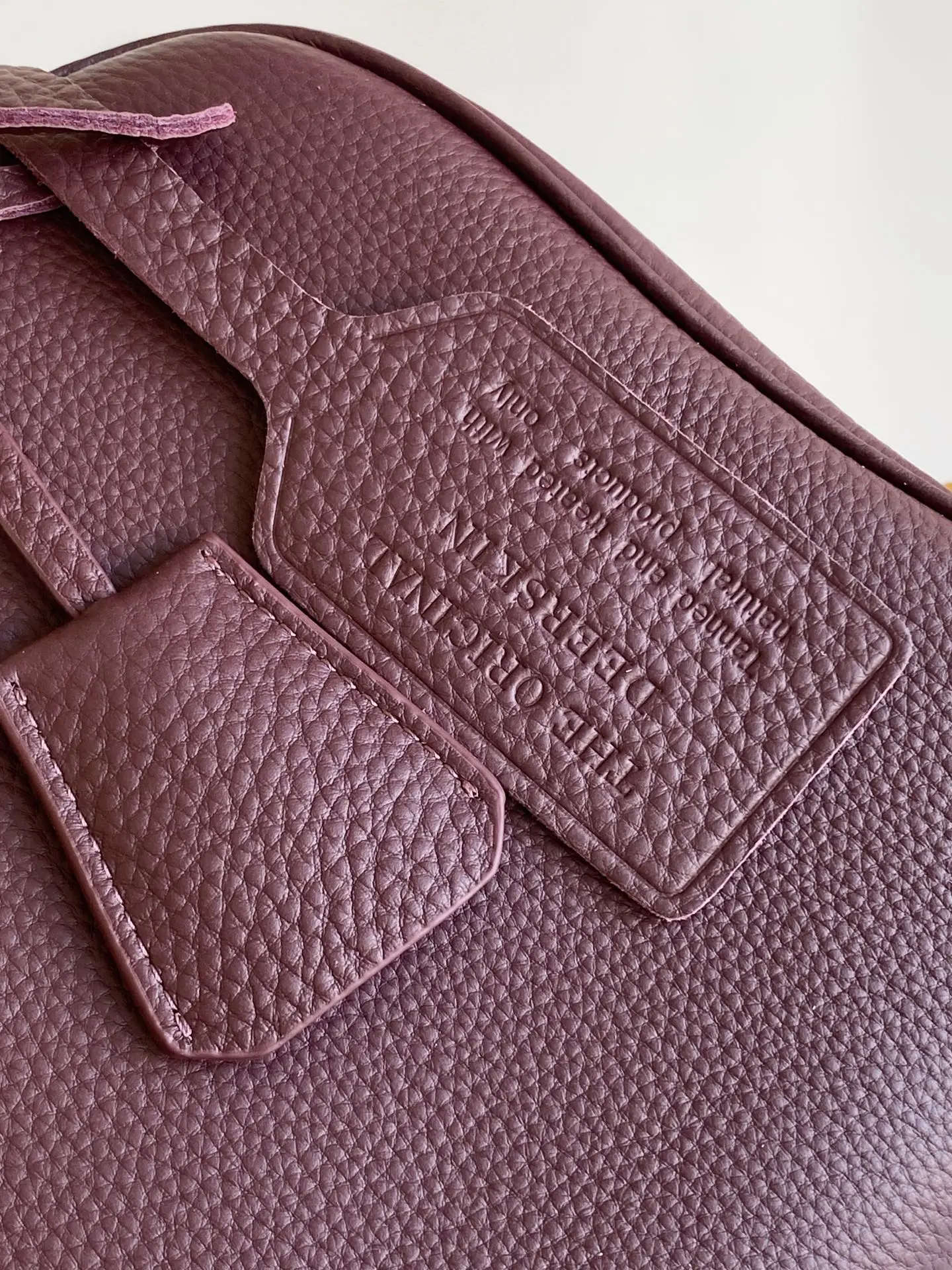 Prada 1BB149 Natural Grain Leather Handbag Women s Crossbody Bag - Detail view 6