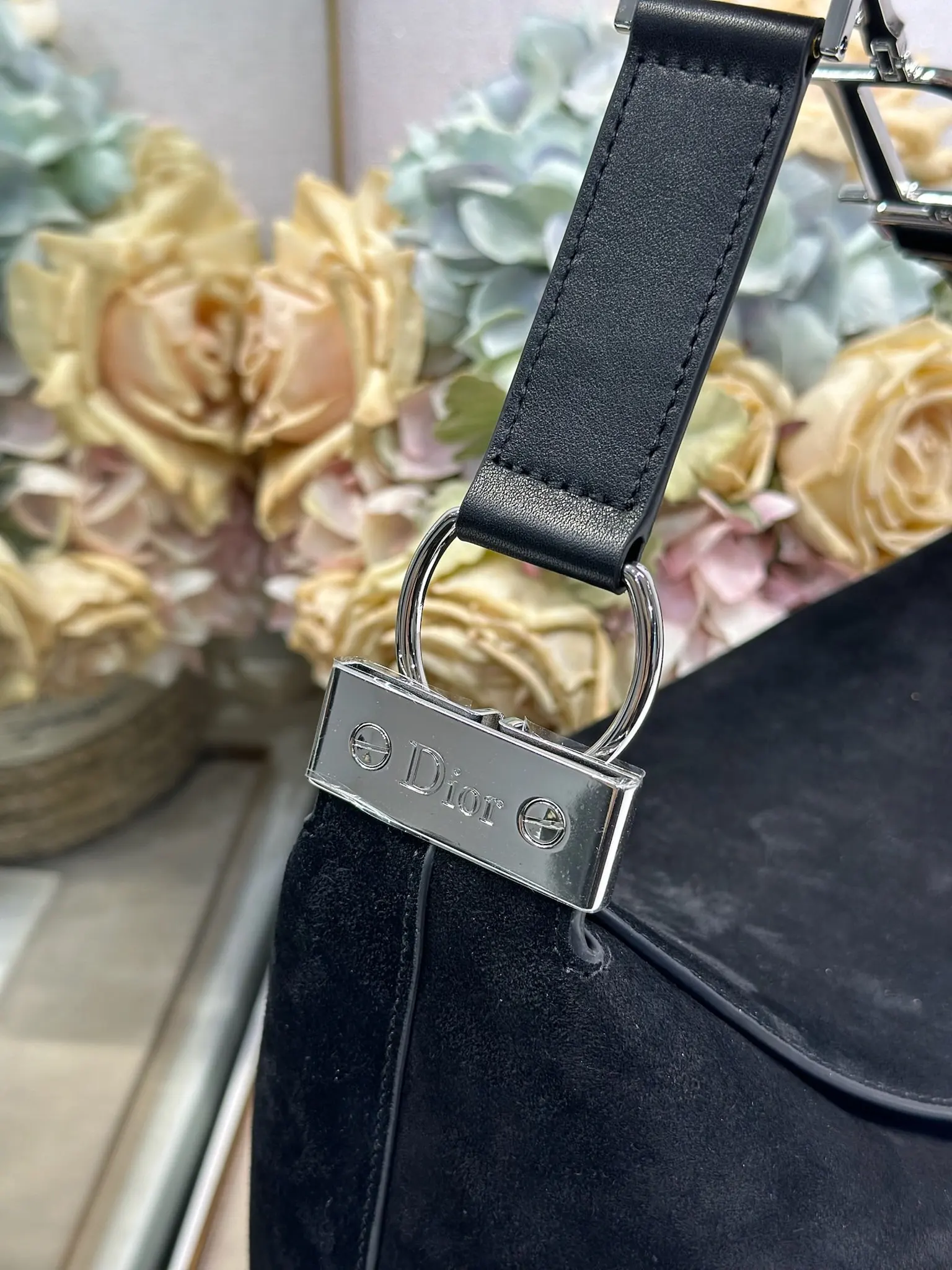 Dior 1412 Spring and Summer Color-Block Small Handbag Women s Shoulder Bag - Detail view 7