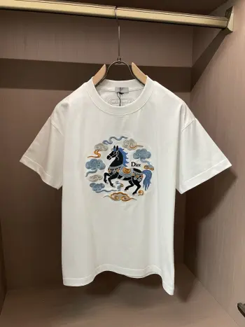 春夏纯棉精梳棉男士短袖