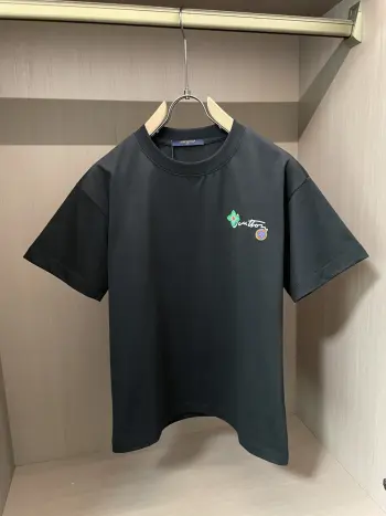 春夏纯棉精梳棉男士短袖