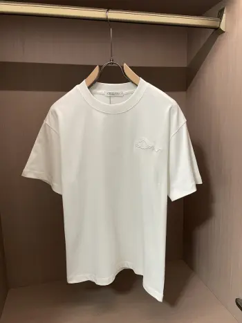 春夏纯棉精梳棉男士短袖