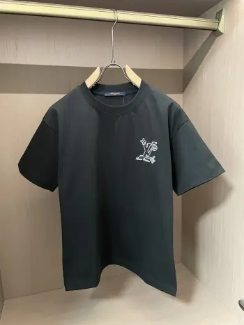 春夏纯棉精梳棉男士短袖