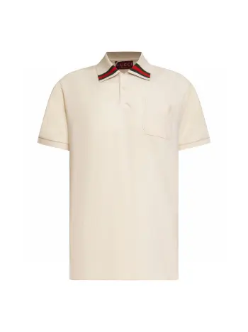Classic Letter Embroidery Lapel Polo Shirt