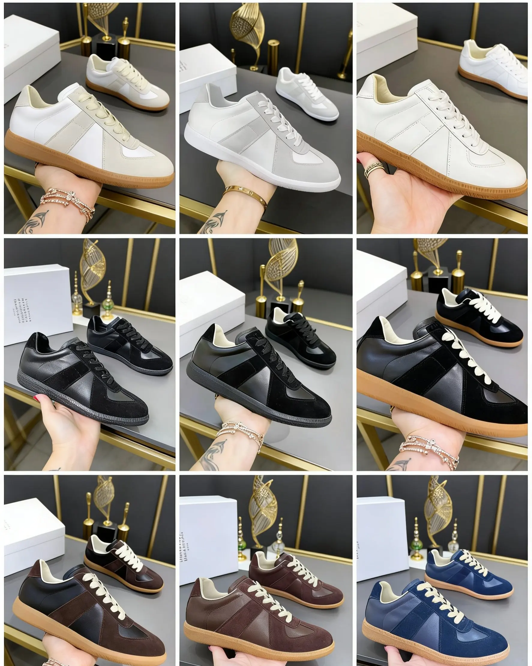 Maison Margiela𝐌𝐌𝟔德训休闲板鞋 - 细节图 9