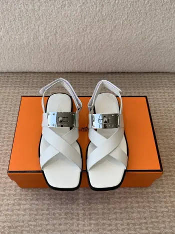 25ss Kelly 扣交叉凉鞋